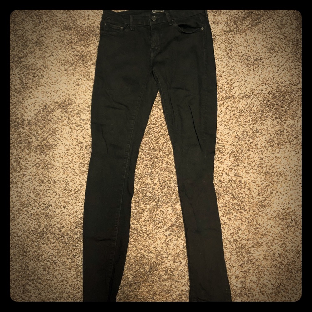 Black skinny jeans